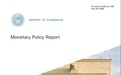 美联储半年度货币政策报告：评估关税影响为时尚早