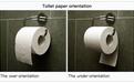 快看看你家厕纸有没有摆错！