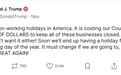 特朗普抱怨：美国假期太多了，必须改变