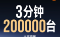 3分钟，大定突破200000台！小米YU7价格定了