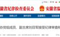 安徽反腐快讯：三名干部同日被查，两干部被双开
