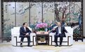 许勤会见香港特区政府政务司司长陈国基