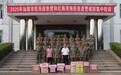 慰问民兵送关怀 拥军爱军情谊深