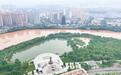 母亲河“沸腾”　黄河兰州段惊现“鸳鸯锅”奇观