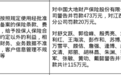 大地财险被罚473万，江西分公司被罚20万，责任人共被罚115万