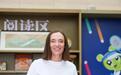 首次参赛武网的斯瓦泰克打卡中国建筑科技馆 还亲手搭了个“黄鹤楼”