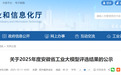 2025年度安徽省工业大模型评选结果公示