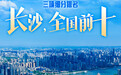 《城市综合发展指数报告》三项细分排名中 长沙跻身全国前十