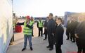 李红军调研南唐联络线接入昌福线唐村线路所工程建设情况