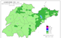 今明两日有明显降雨天气，部分地区局部大雨！山东最新天气预报