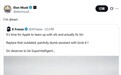马斯克公开表态：愿意合作通过Grok AI帮助苹果升级Siri