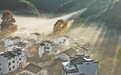 婺源县：晨雾枫影 水墨天成（图）