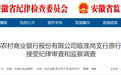 安徽多地纪委监委通报：3人被查，赵崇明被双开
