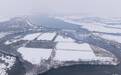 东平：“运河之心”戴村坝雪落无声 霜覆千年智慧
