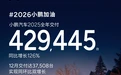 小鹏12月交付新车37508台，全年交付超42万同比增长126%