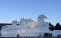 长春世界雕塑园冰雪艺术天地启幕