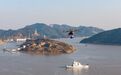 全市首条海洋场景无人机物流航线  正式投入商业化运营