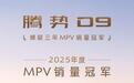 腾势D9连续三年问鼎MPV年度销量冠军 重塑全球高端MPV格局