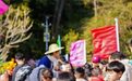 大年初五，来庐山三叠泉把‘财’与‘才’一起担回家