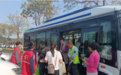 东部公交平吉车队开通接驳线路提供便民服务受好评