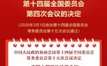关于召开中国人民政治协商会议第十四届全国委员会第四次会议的决定