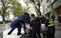 贵溪拖移20多辆乱停乱放车辆，车主请到此处接受处理