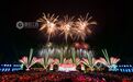 江西万载：焰火晚会闹元宵（图）