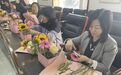 松原市民政局举办“三八”妇女节花艺沙龙活动