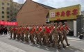 欢送新兵入伍　甘肃灵台热血青年踏上军旅征程