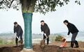 袁家军王炯程丽华到沙坪坝区参加义务植树活动