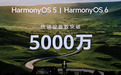 华为何刚：鸿蒙HarmonyOS 5/6终端设备数突破5000万
