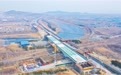 创山东跨径最大纪录 烟蓬改扩建项目转体桥转体成功