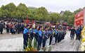 湖南洪江：稻都广场寄哀思 种子精神永传承