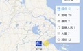 暴雨、大暴雨！浙江今日降水强度强范围广