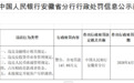 招商银行合肥分行被罚147.69万，涉多项金融违规