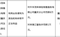 涉利用业务便利不当牟利 升华茂林保险重庆分公司被罚
