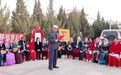 喝着奶茶拉家常讲政策　甘肃阿克塞劲吹文明新风