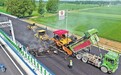 沿黄高速公路：全线沥青面层施工顺利收官