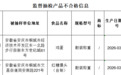 餐桌安全！安庆最新食品抽检不合格信息，涉鸡蛋等→