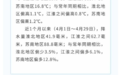 34°C！6次降水过程！江苏最新预测