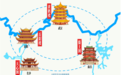 中部四座名楼同框出道 文旅跨城联动热度高涨