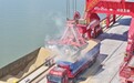 吉安港天玉综合码头作业忙（图）