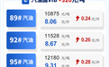 国内油价5月8日24时上调 92号汽油加满50升的油箱需多花13元