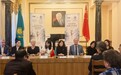 哈萨克斯坦国立亚历山大·谢列兹涅夫舞蹈学校青年音乐会暨中哈芭蕾合作项目签约仪式在阿拉木图举行