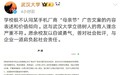 胡锡进：武大急于撇清自己，情理上不妥，效果也不会好