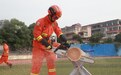 东乡应急救援技能竞赛开赛，21支队伍比拼