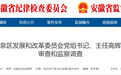 安徽一区发改委主任，任上被查！6人被通报