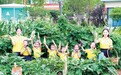 会昌县：“校园农场”喜丰收(图）