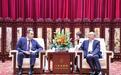 林武会见出席第七届跨国公司领导人青岛峰会外宾代表