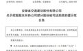 起拍价近6亿元！安徽一上市企业股份将被拍卖